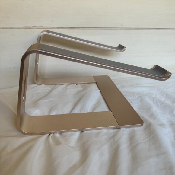 EUC Soundance Laptop Stand, Aluminum, Compatible with 10 to 15.6 in Laptop, Gold - Picture 6 of 16
